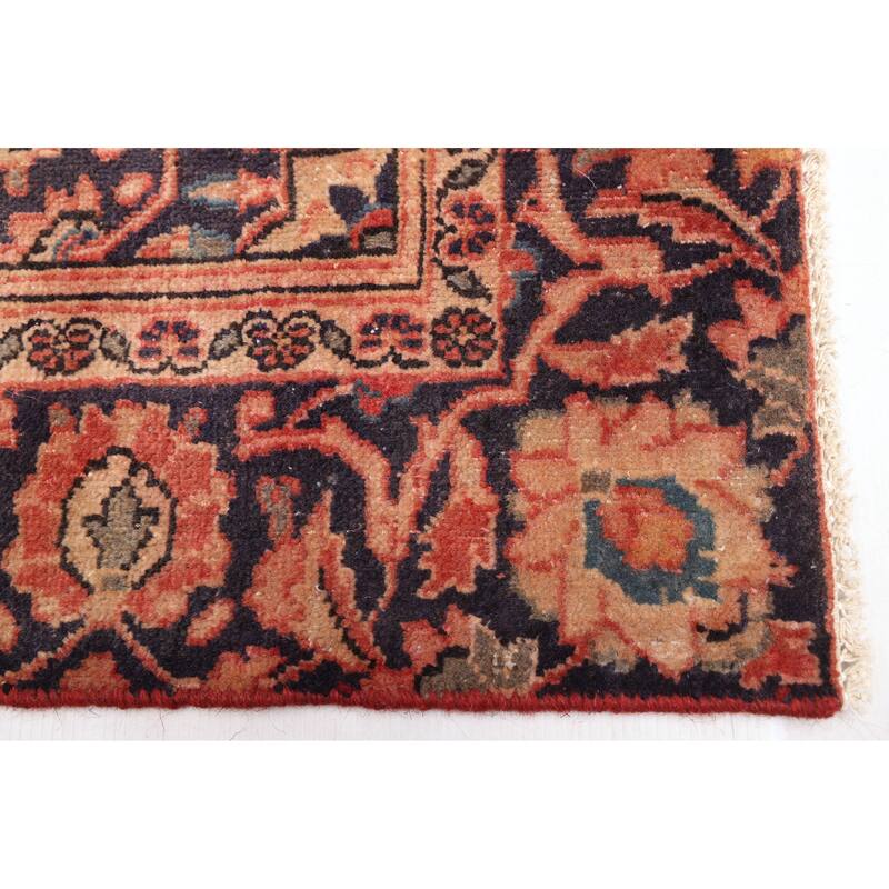 ECARPETGALLERY Hand-knotted Antalya Vintage Dark Copper Wool Rug - 3'8 x 6'3