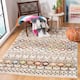 SAFAVIEH Amsterdam Bridget Moroccan Boho Rug - 4' x 6' - Ivory/Multi