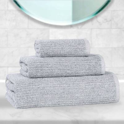 Superior Destin Viscose Cotton Blend 3 Piece Towel Set