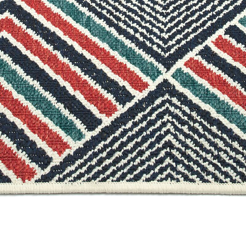 Pianta Collection Machine-Made Indoor/Outdoor Area Rug
