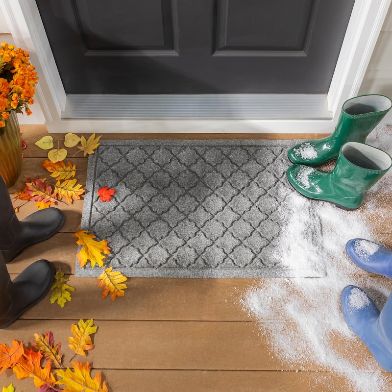 20" x 30" Waterhog Indoor/Outdoor Rug, Geometric - 20" x 30" Rectangle