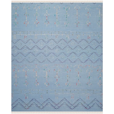 SAFAVIEH Hand-knotted Safari Norica Southwestern Tribal Wool Rug with Fringe