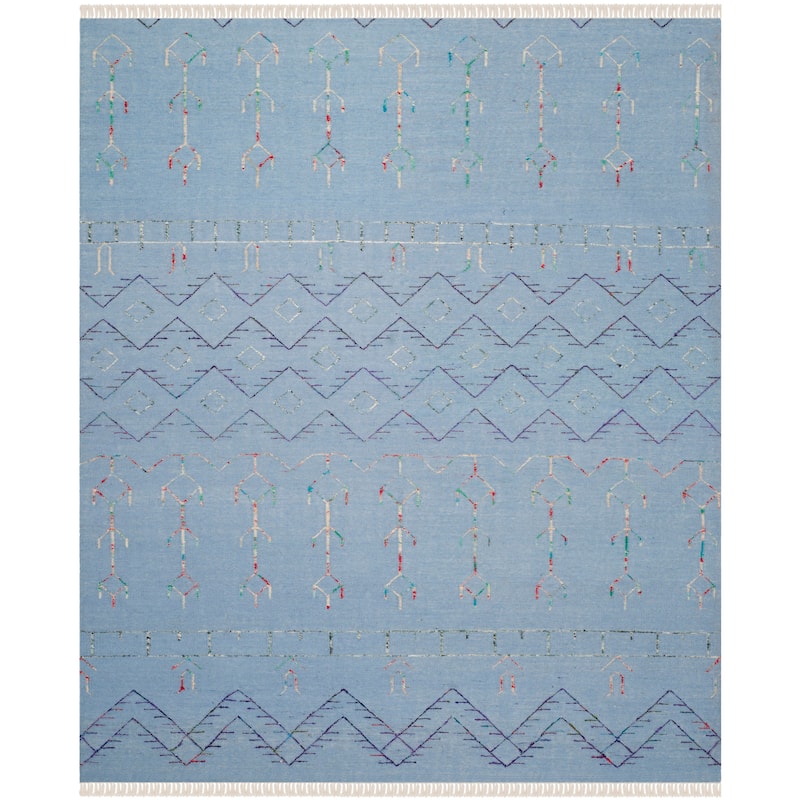 SAFAVIEH Hand-knotted Safari Sherrill Southwestern Tribal Wool Rug with - 8' x 10' - Multi
