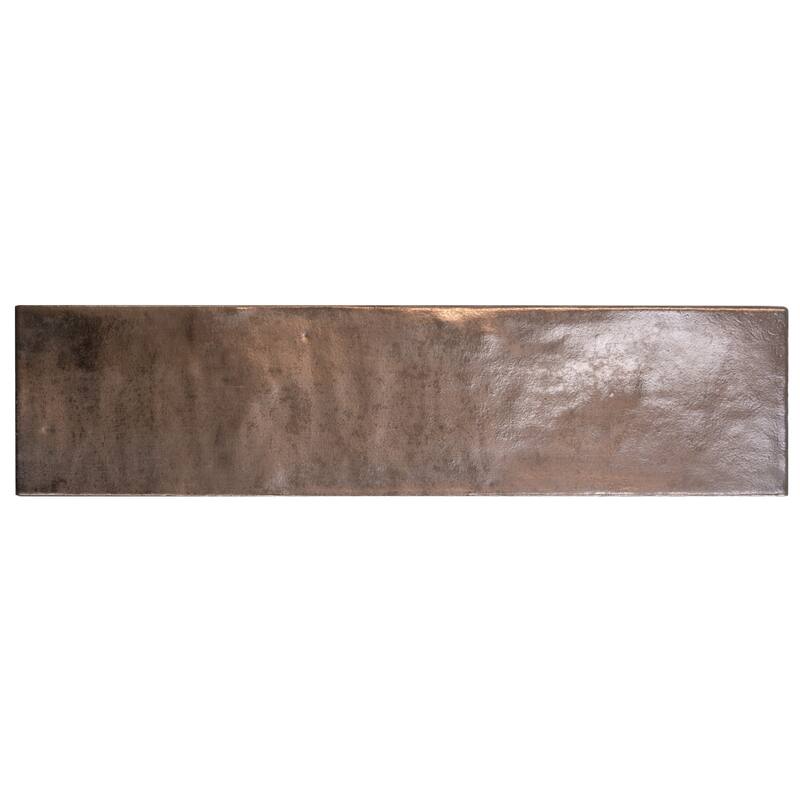 Apollo tile 2.5" x 10" Bravura Matte Bronze Ceramic Tile (5.06 sq ft/case) - 30 Pack