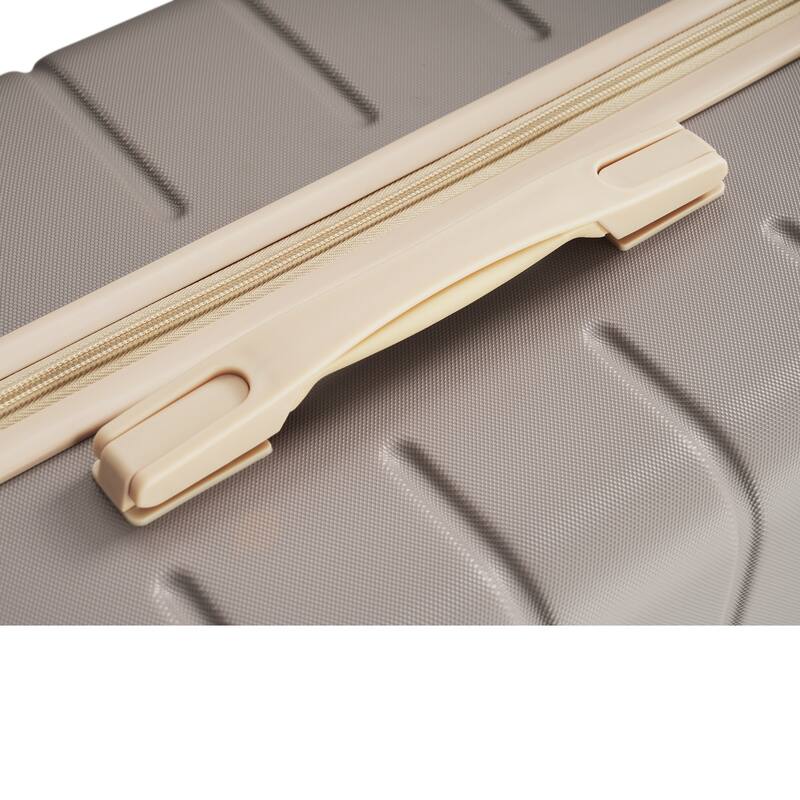 Premium ABS Travel Luggage Set,Three-Piece TSA Lock Suitcase Ensemble