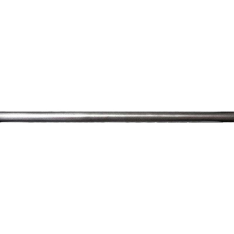 Cassidy 0.75" x 12" Matte Metallic Pencil Liner Wall Tile Trim - Box of 3 pieces - Grey