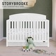preview thumbnail 2 of 3, Dream On Me Storybrooke 5 in 1 Convertible Crib - White