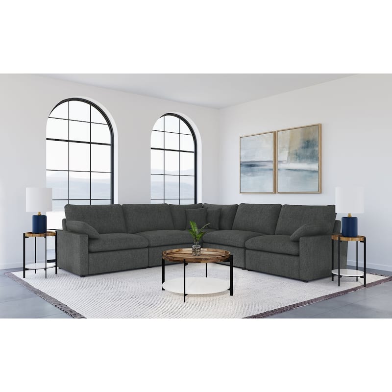 Collins Upholstered Power Reclining Sectional Sofa