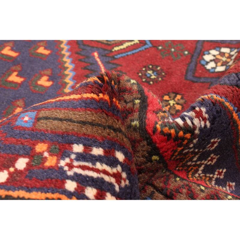 ECARPETGALLERY Hand-knotted Andelz Blue Wool Rug - 4'0 x 6'0