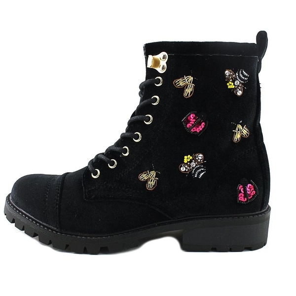 betsey johnson combat boots