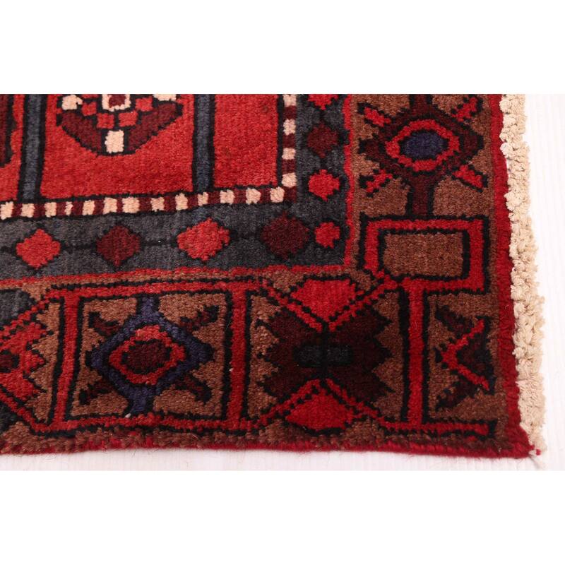 ECARPETGALLERY Hand-knotted Konya Anatolian Red Wool Rug - 6'7 x 10'0
