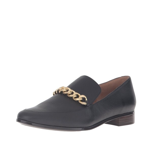 calvin klein black women's loafers