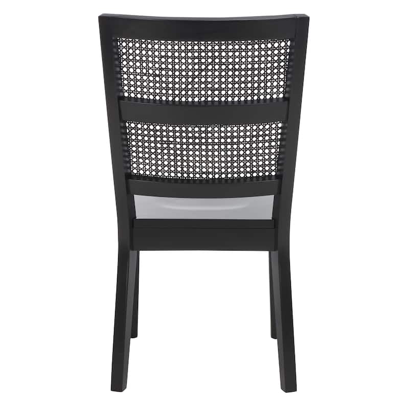 SAFAVIEH Eloisa Farmhouse Dining Chair (Set of 2) - 20 In. W x 23 In. D x 37 In. H - 20"Wx23"Dx37"H