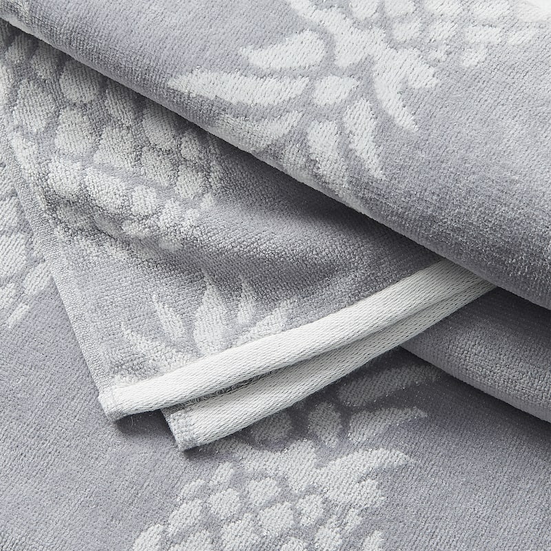 Linery & Co. 100% Cotton Jacquard 2 Pack Summer Beach Towels