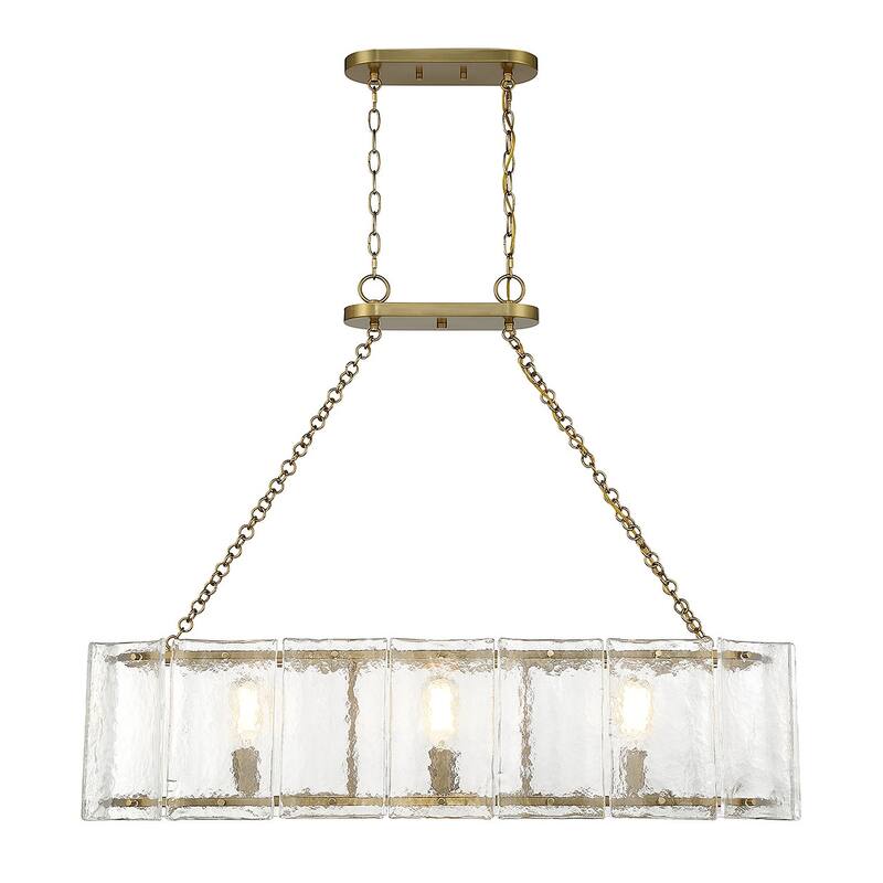 Savoy House 1-8203-3 Genry 3 Light 41" Wide Linear Chandelier