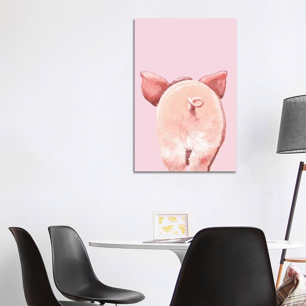 iCanvas "Pig Butt" by Big Nose Work Canvas Print