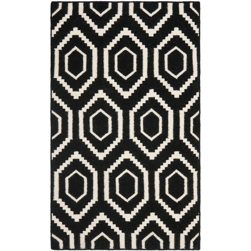 SAFAVIEH Handmade Flatweave Dhurries Roya Modern Moroccan Wool Rug
