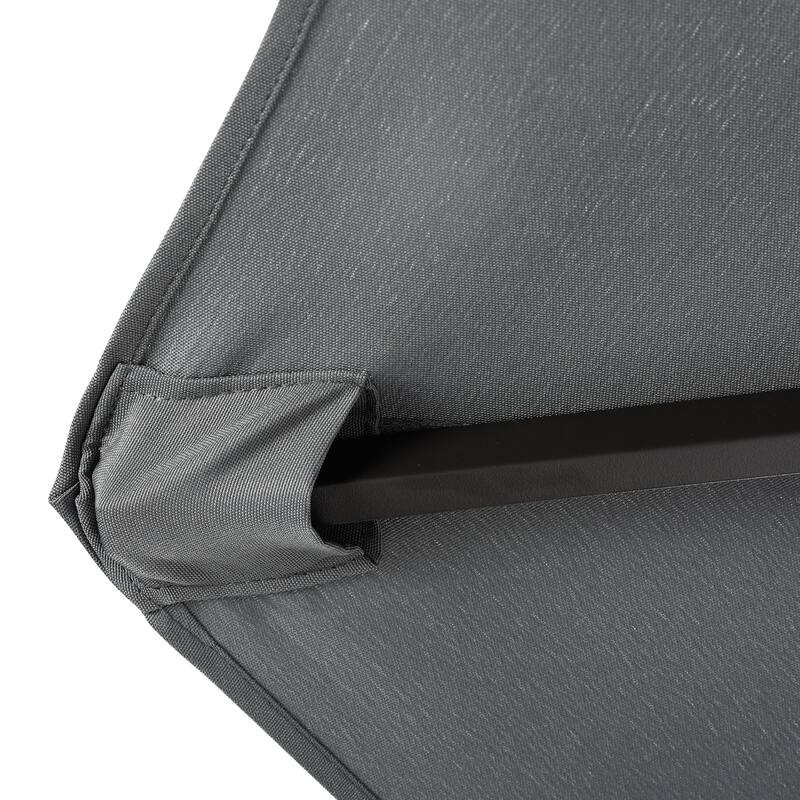 Weller 10-foot Offset Cantilever Hanging Patio Umbrella