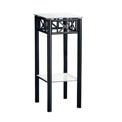 Monarch Specialties Side Table Ii 24 Inch Tall Square Side Table Ii 24 Inch Tall