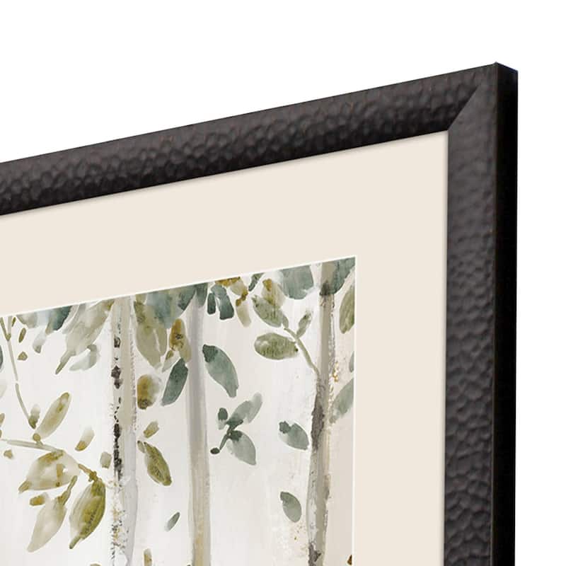 Blue Birch Serenade III Framed Art Giclee Under Glass