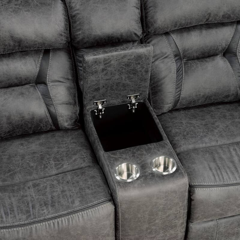 Avondale Double Reclining Love Seat with Center Console