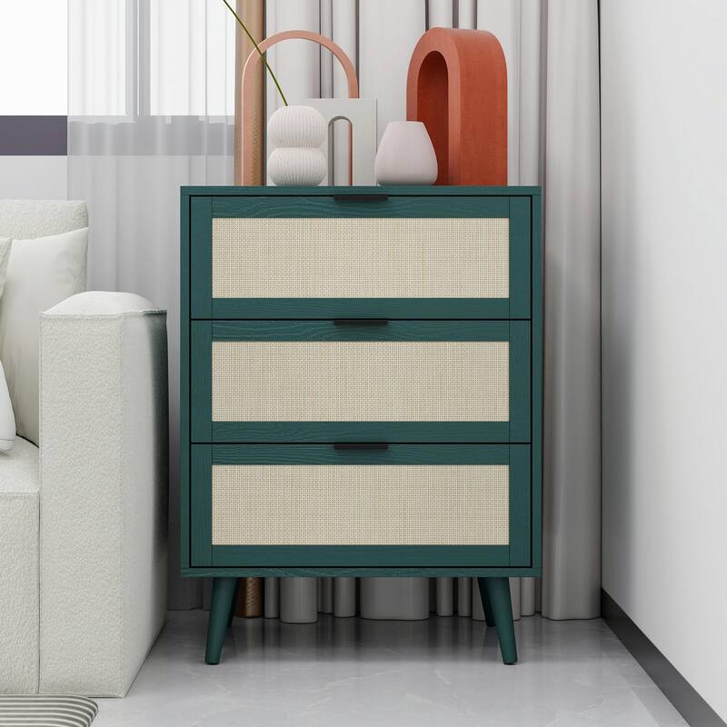 3-Drawer Cabinet for Bedroom, Living Room, and Study