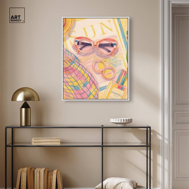Summer glam Canvas by Art Remedy