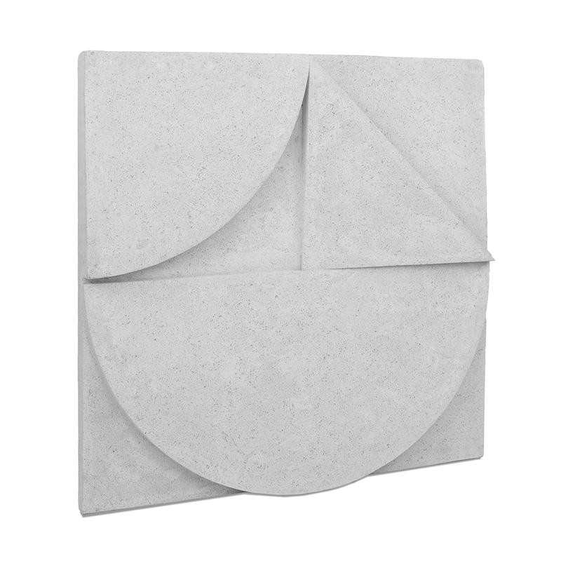 Renwil Mojave 24" Wide Wall Art, Off-white - White