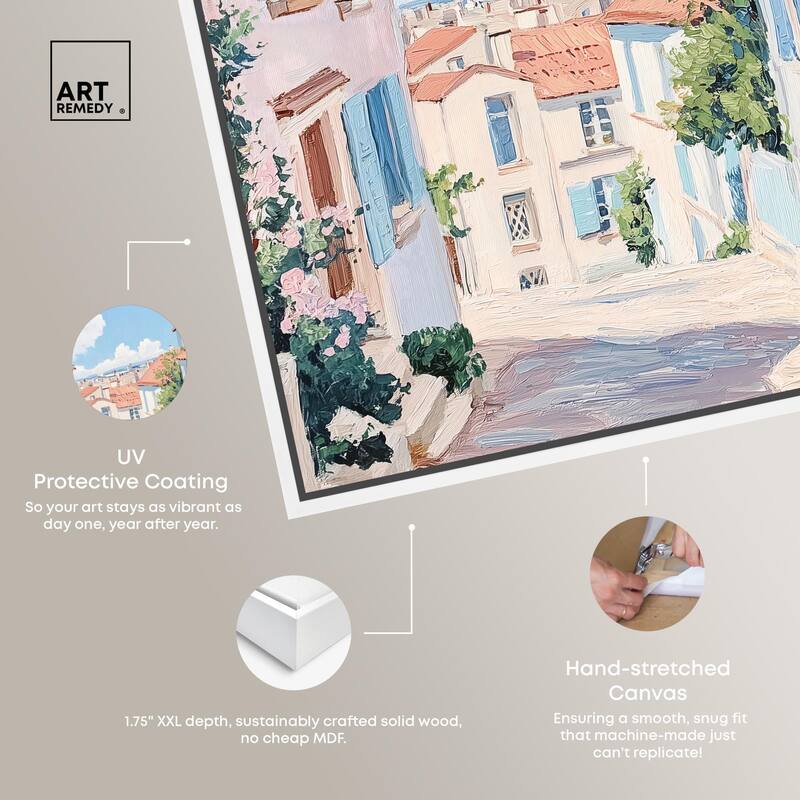 Cobblestone Dreams Canvas by Art Remedy