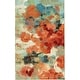 preview thumbnail 8 of 12, Mohawk Home Colorful Abstract Floral Garden Area Rug 10' Square - Square