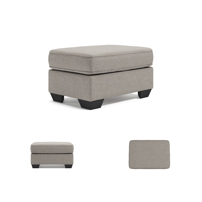 Signature Design by Ashley Greaves Stone Ottoman