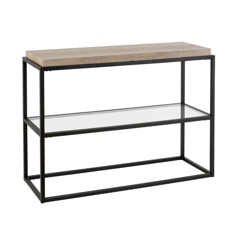 Carbon Loft Hyginus Blackened Bronze Console Table