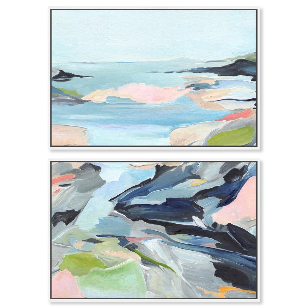 Between Seasons II Canvas Set of 2 by Art Remedy