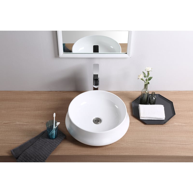 Modern Circular Vessel Sink