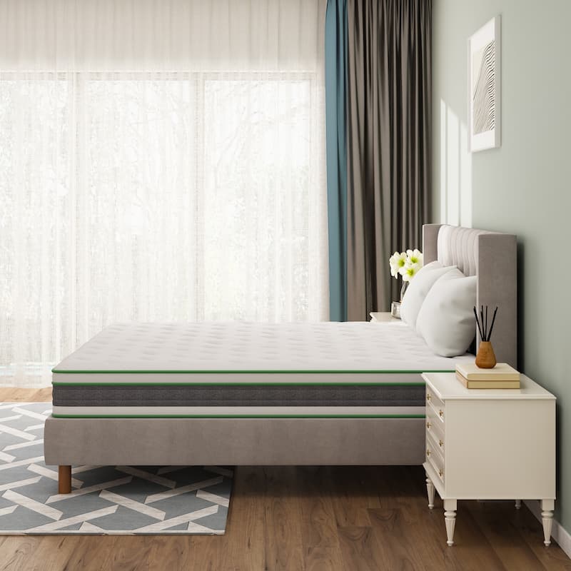 Novilla 10-inch Gel Memory Foam Innerspring Hybrid Mattress