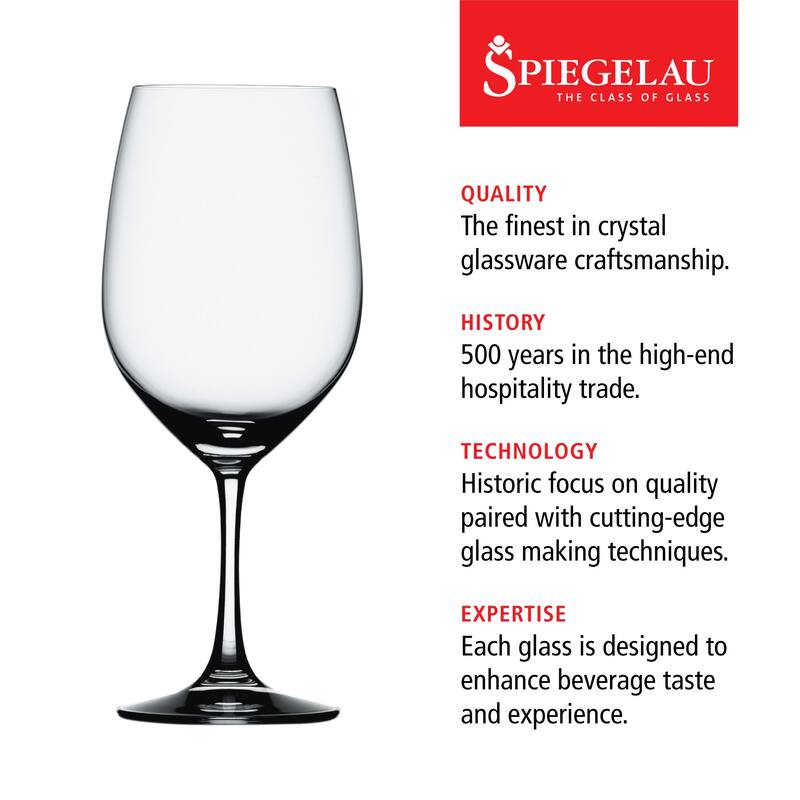 Spiegelau 21.9 oz Vino Grande Bordeaux set (set of 4) - 6.9" x 3.7"