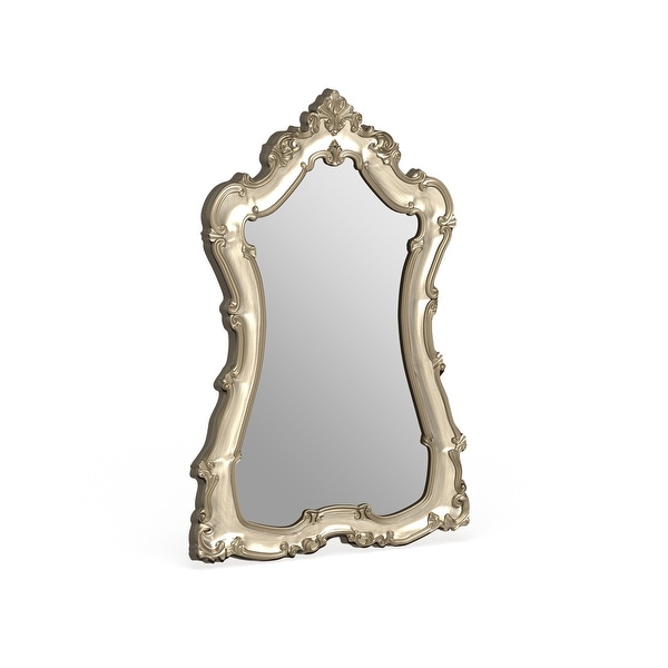 Allan Andrews Lorelei Champagne Silver Mirror