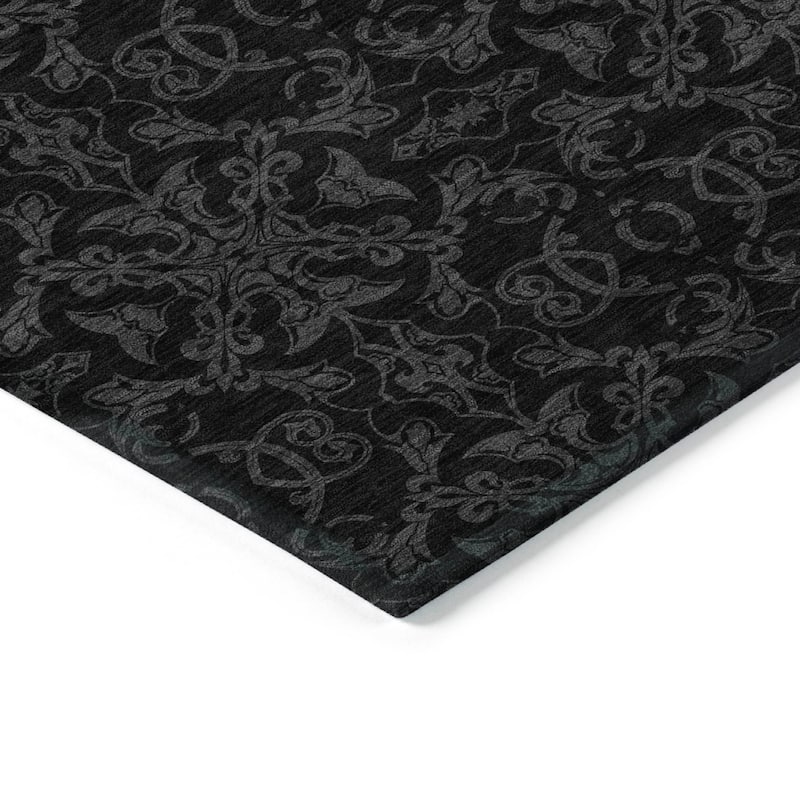 Machine Washable Indoor/ Outdoor Chantille Traditional Medallions Rug