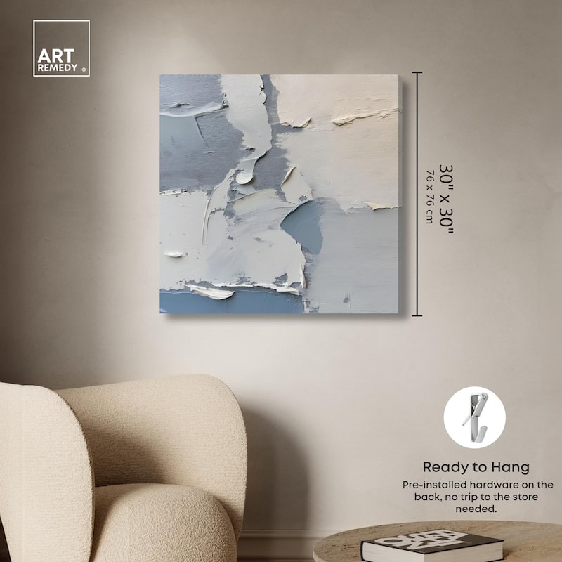 Pebble Path I Canvas by Art Remedy, Gallery Wrapped