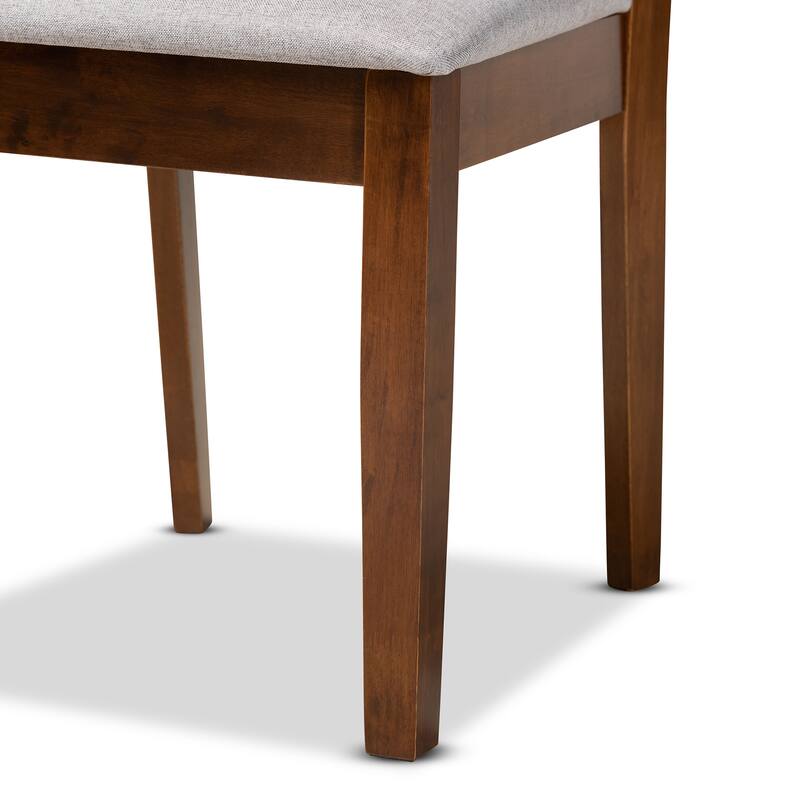 Caron Modern and Contemporary Transitional 7-Piece Dining Set