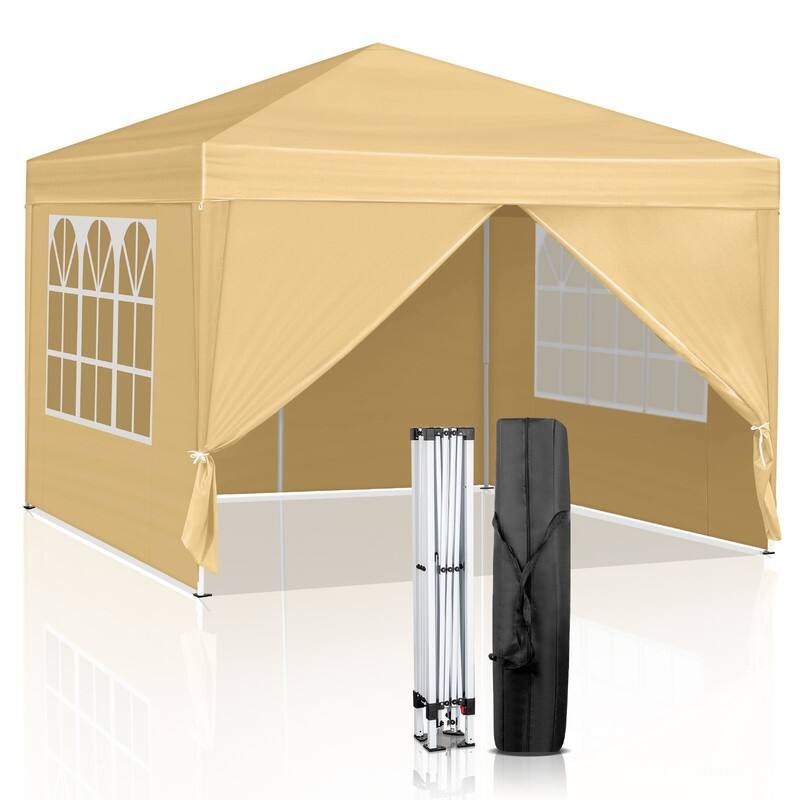 3 x 3m Practical Waterproof Folding Tent 3 Colors -  Khaki
