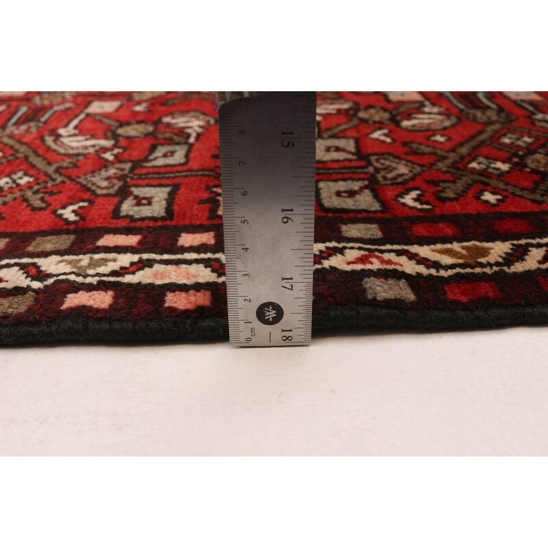 ECARPETGALLERY Hand-knotted Anadol Red Wool Rug - 2'6 x 9'9