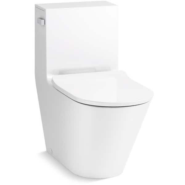 Kohler Brazn One Piece Compact Elongated Dual Flush Toilet Bed Bath