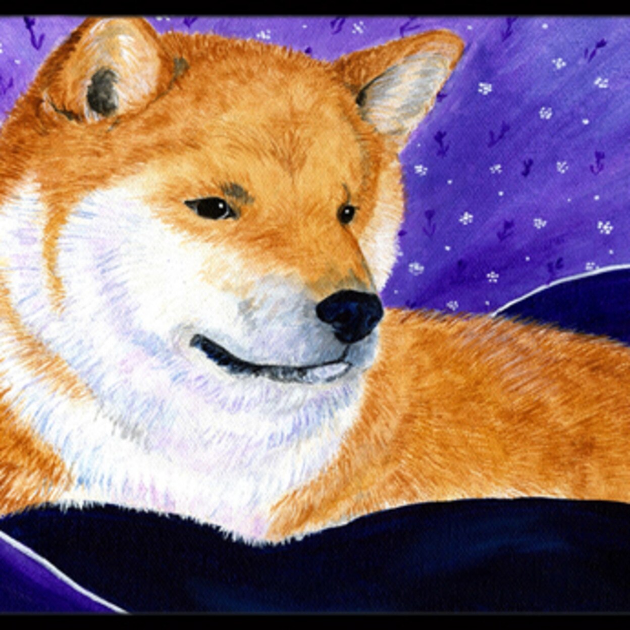 Carolines Treasures Ss8417jmat Shiba Inu Doormat 24 X 36 In
