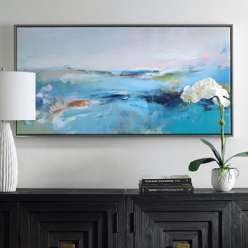 'For the Love of the Sea' Solid Wood Framed Art by Jay Bryant Ward