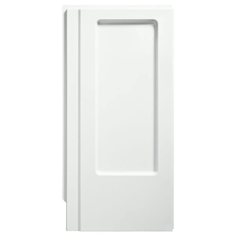 Sterling 62055106 Advantage 65-1/4" x 39-3/8" Vikrell Shower End Wall - White