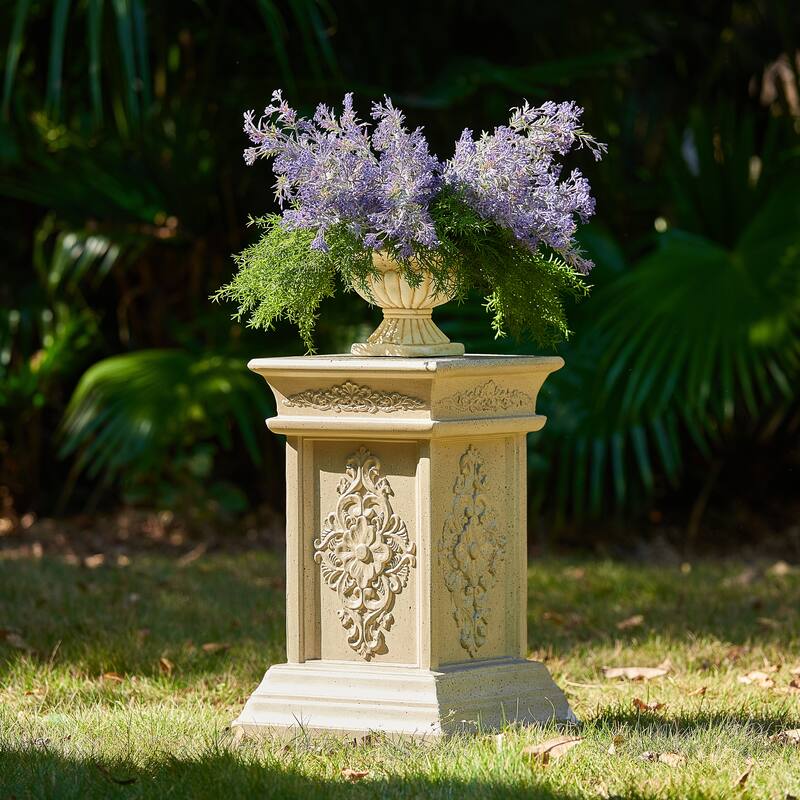 Christopher Knight Home - Terra Modern Pedestal Column Plant Stand for Indoor & Outdoor Use