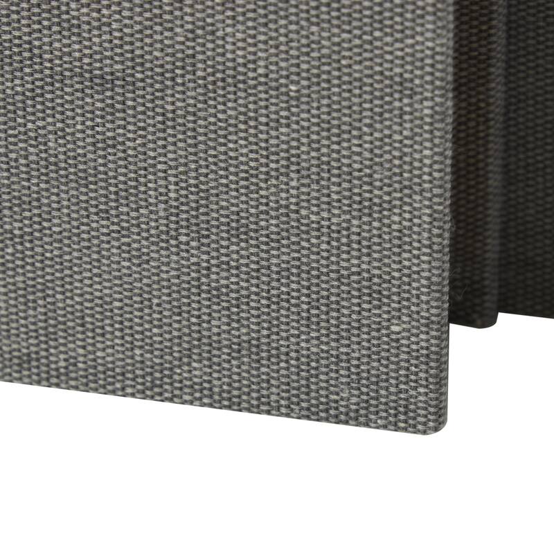 Roche River Decor - Linen Fabric Chevron Patterned or Texxtured Faux Book Storage Box - Set of 3 or 4 Multi-Colored