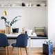preview thumbnail 81 of 136, Modern Plastic and Wood Dining Chairs (Set of 2)