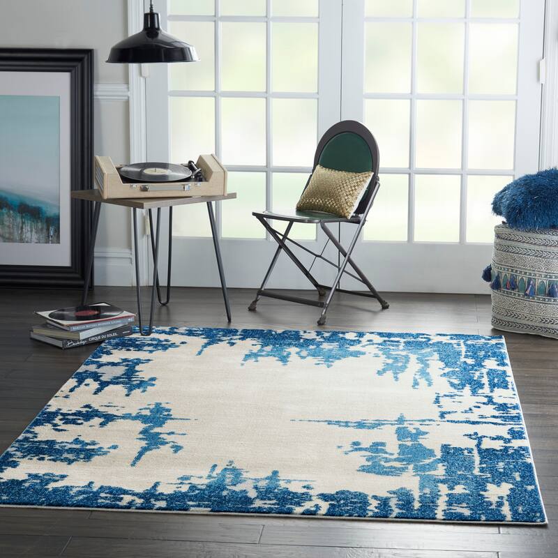 Nourison Etchings Indoor only Abstract Area Rug